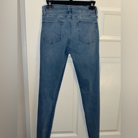 Frame Le High Skinny Lightwash Size 27 - Picture 4 of 6